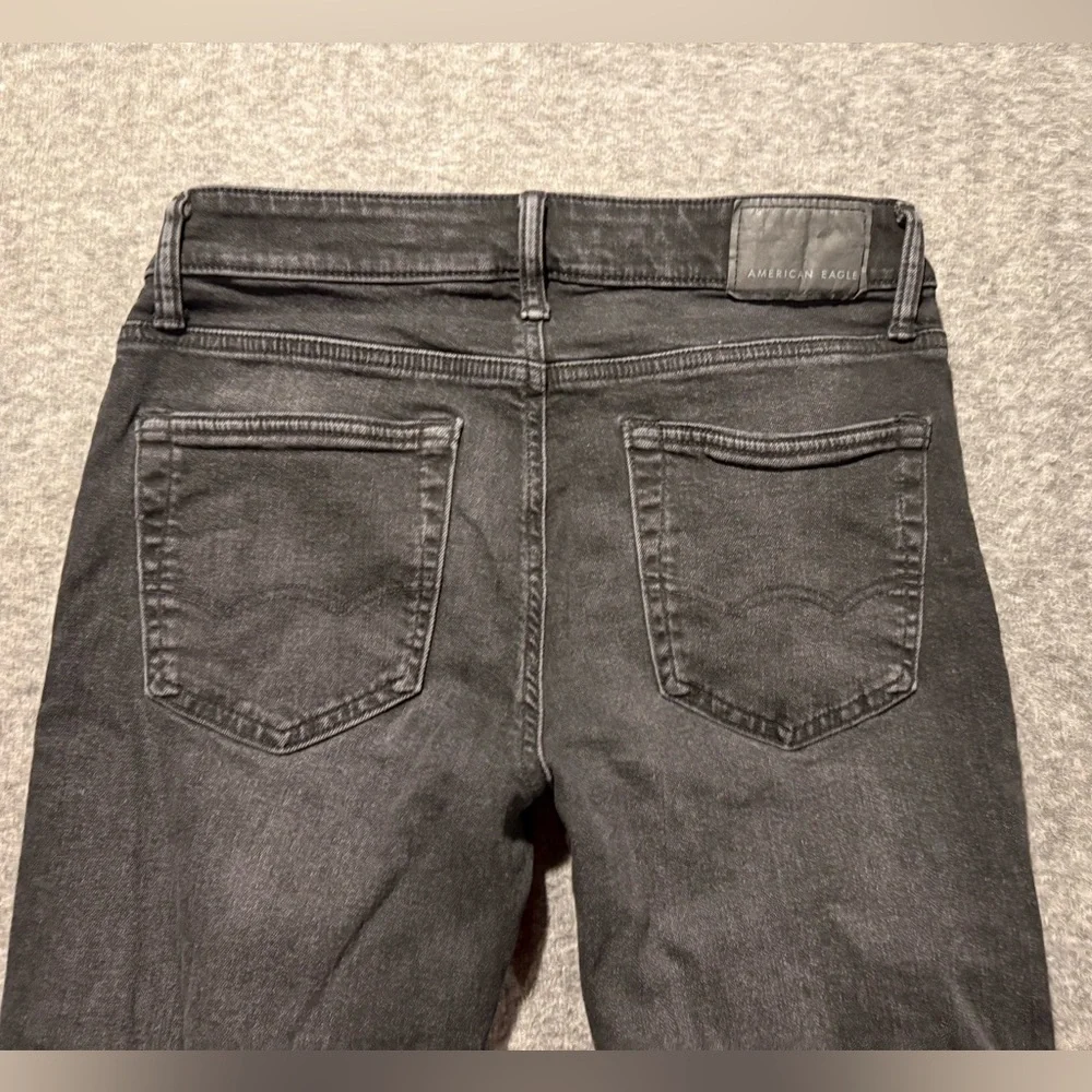 American Eagle Jeans Mens 29x34 black Slim Fit Airflex stretch comfort Nice!